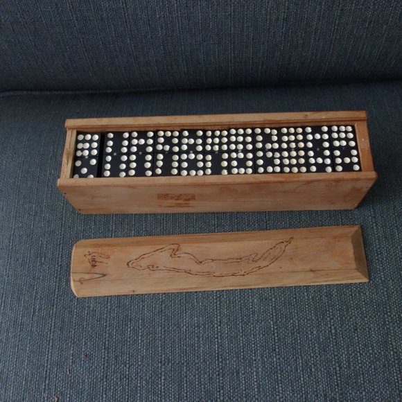 Wood Domino Set - Picture 6 of 14